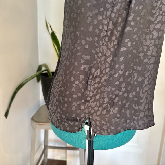 Black Leopard Print Top A New Day small - Picture 7 of 11